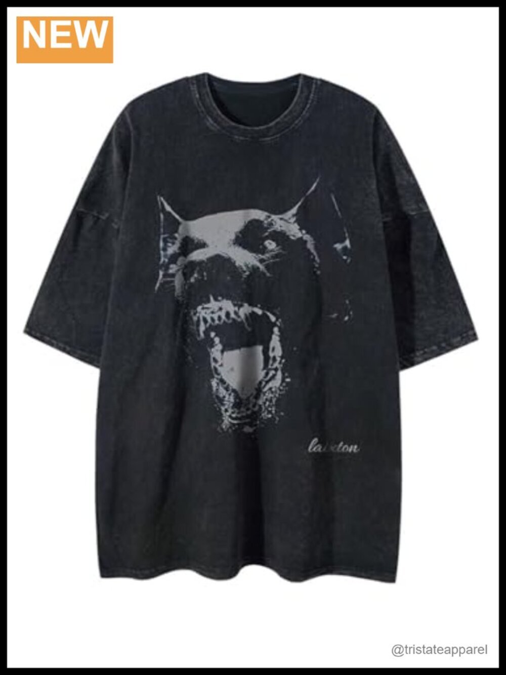 Men's Graphic Tee Short Sleeve Vintage Oversized Cotton Streetwear Casual Top
